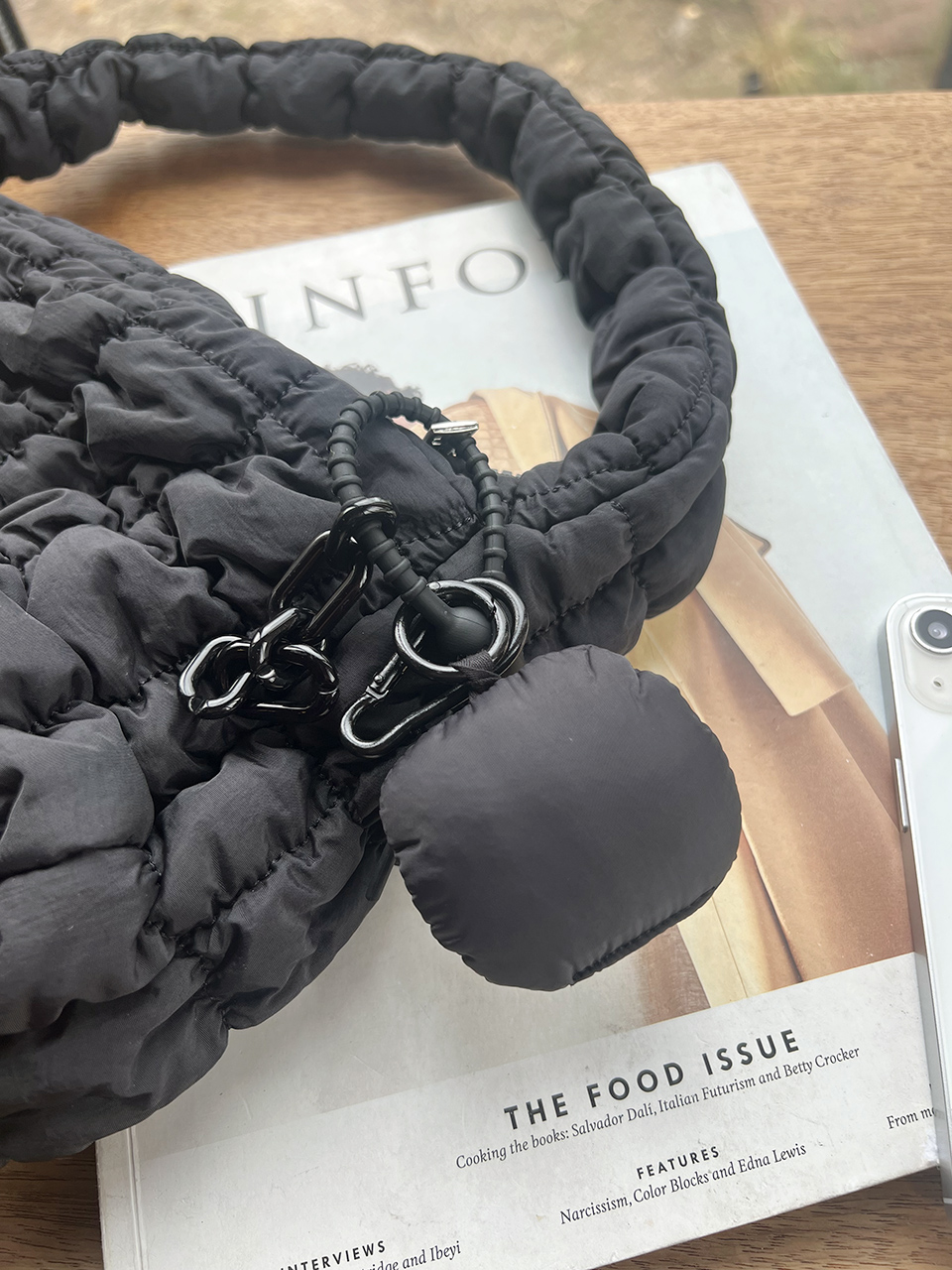 Cushion Big Eye Bag Charm