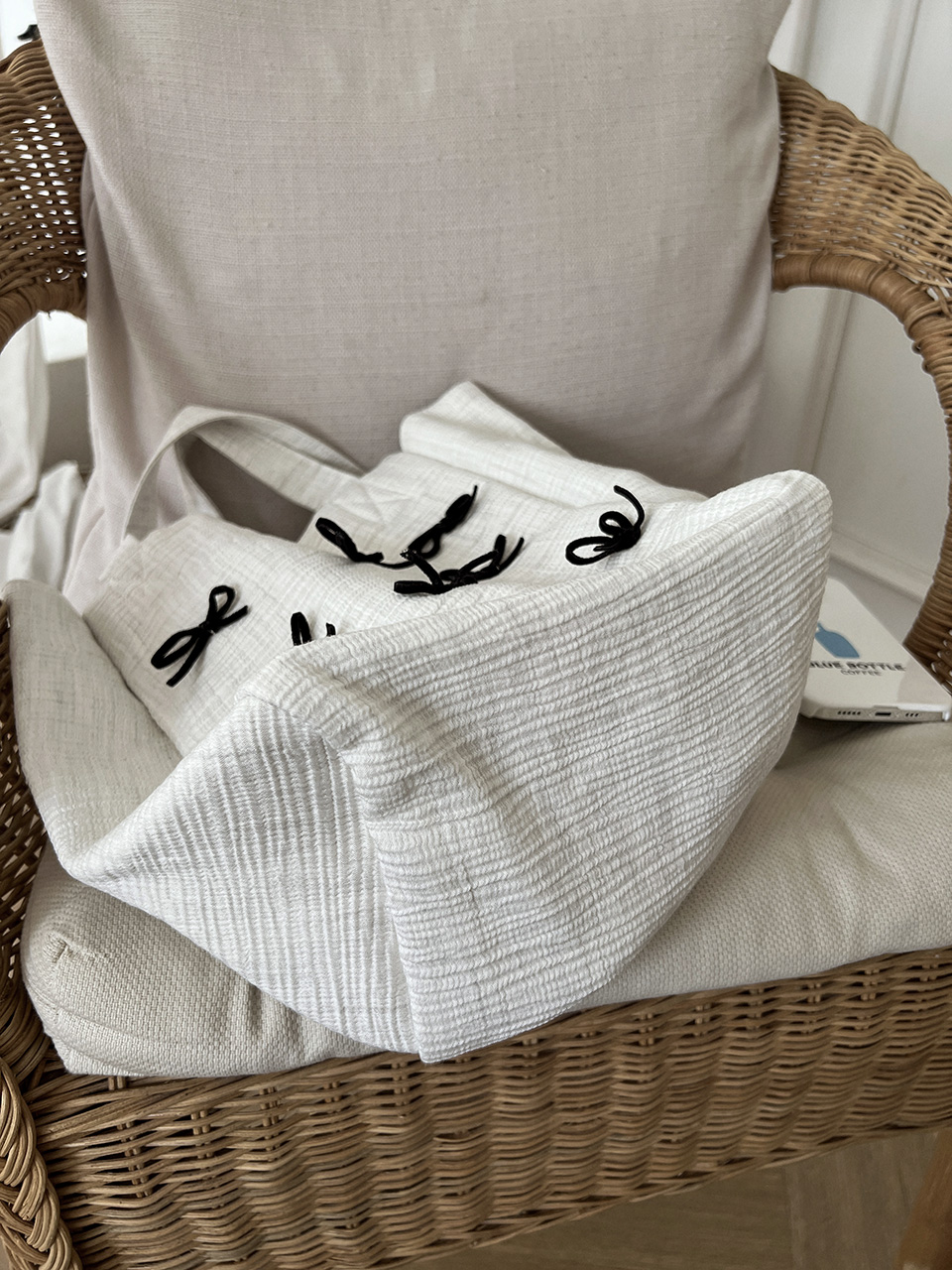 Ribbon Ballet Core Tote Bag