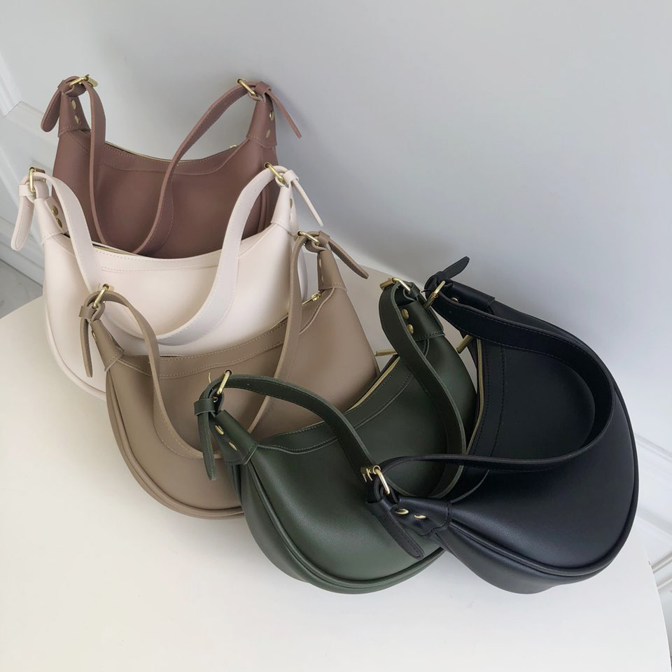 Two-strap mini shoulder bag