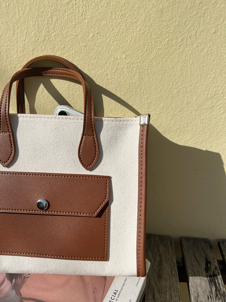 Mini Pocket 2-Way Cross Eco Bag (2 colors)