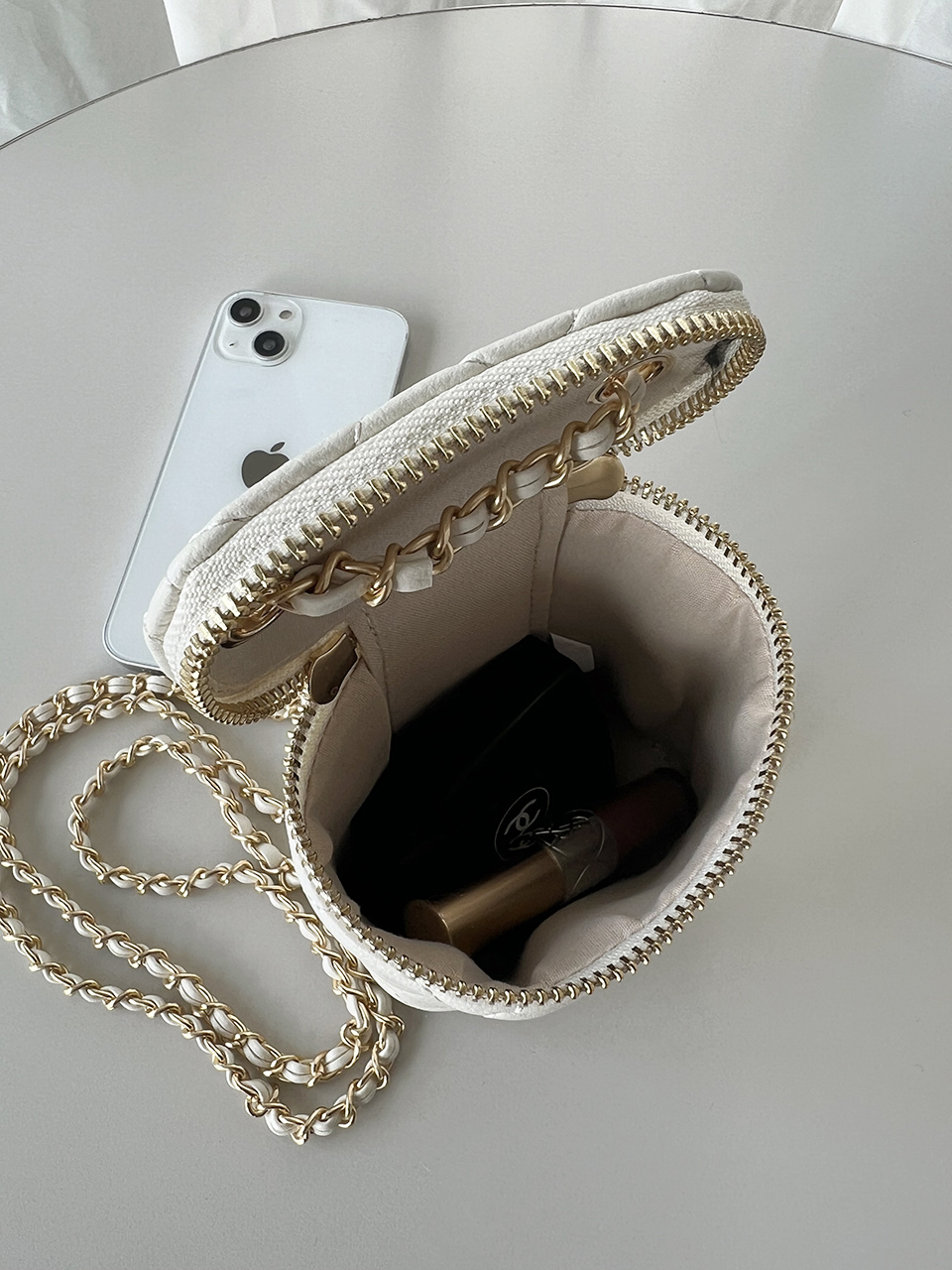 Sienna Quilted Square Mini Chain Bag