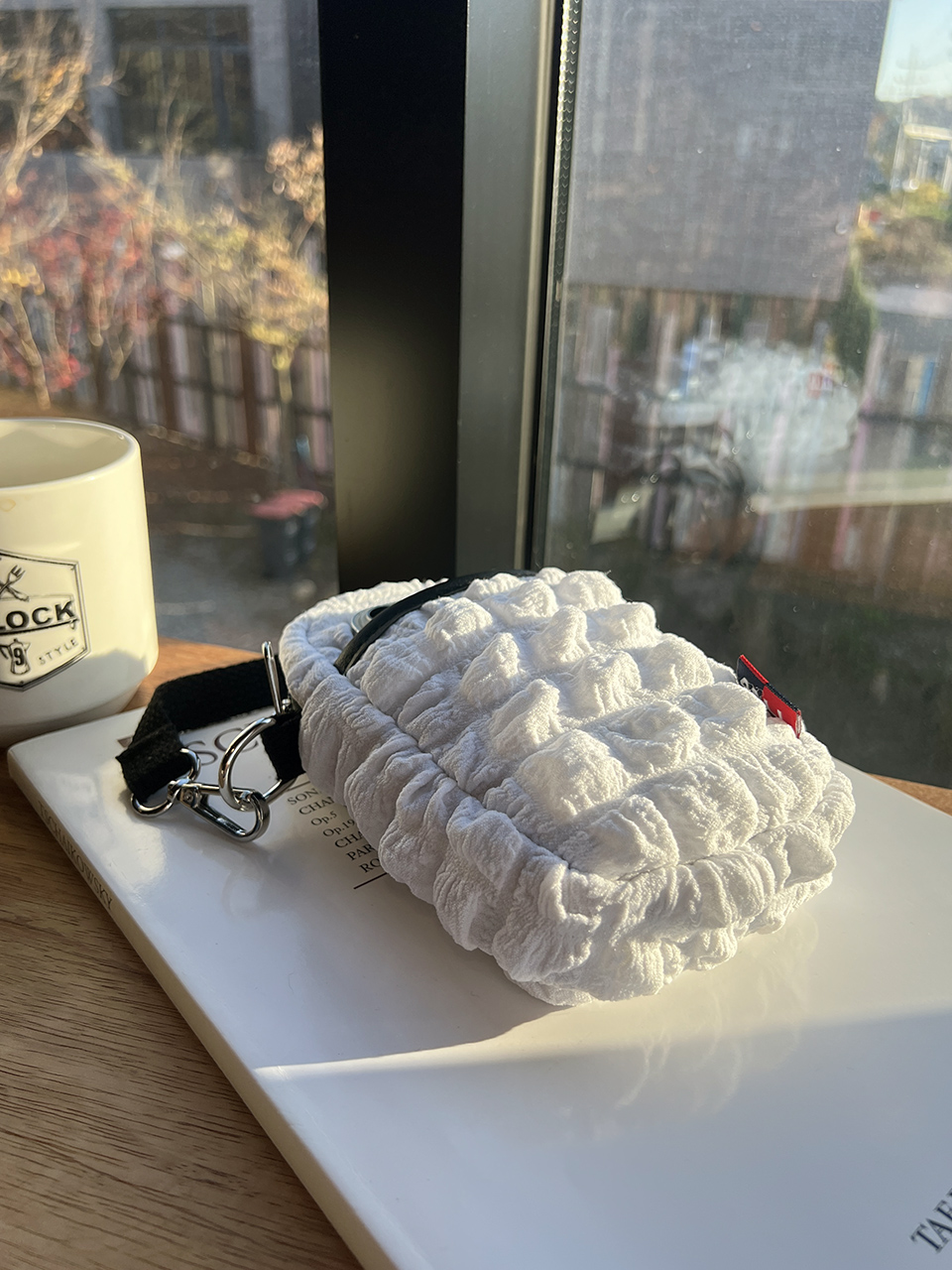 Bubble Quilted Mini Shoulder Bag
