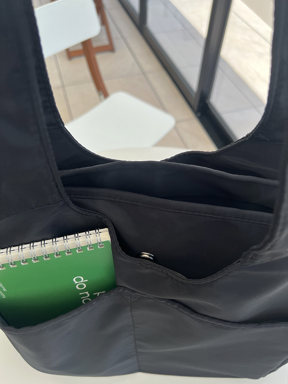 [Waterproof] Zipper Big Shoulder Bag