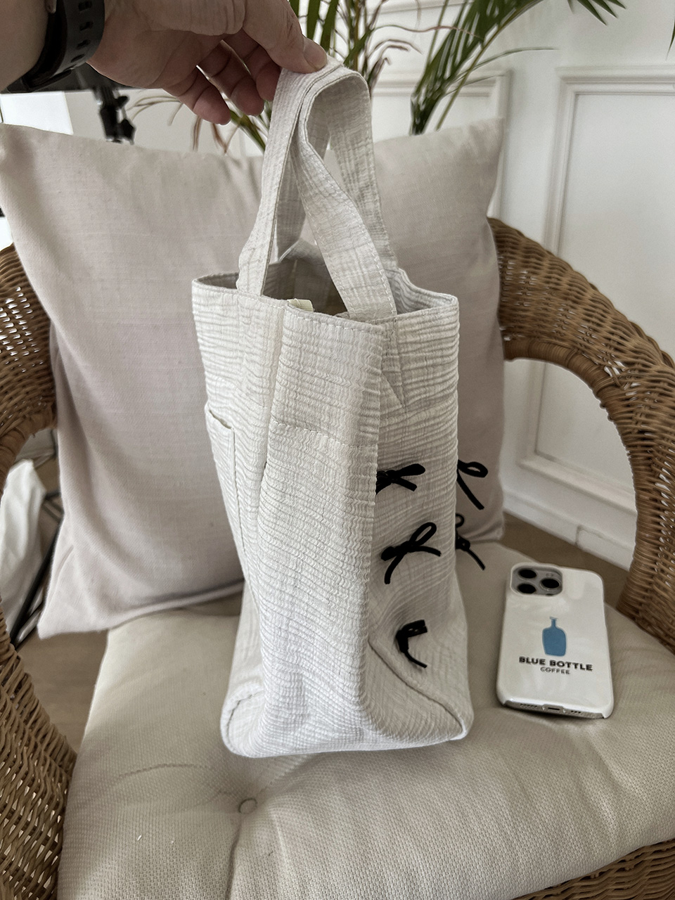 Ribbon Ballet Core Tote Bag