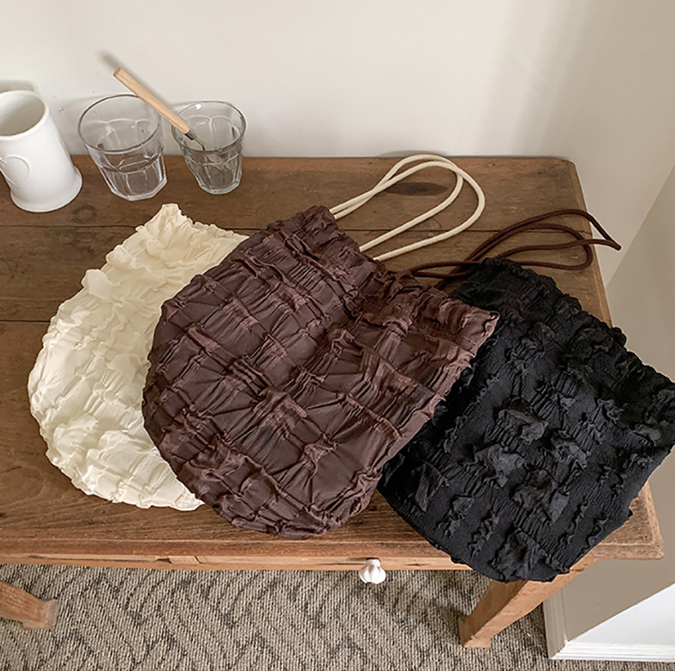 Bubble Lace Quilted Mini Backpack