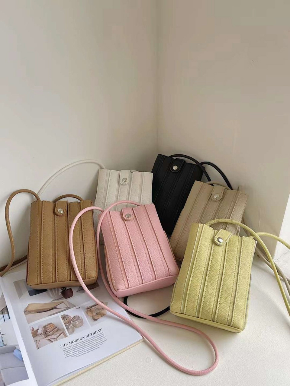 Rople Button Smartphone Bag Mini Shoulder Bag