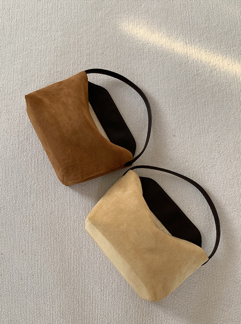 Suede bag