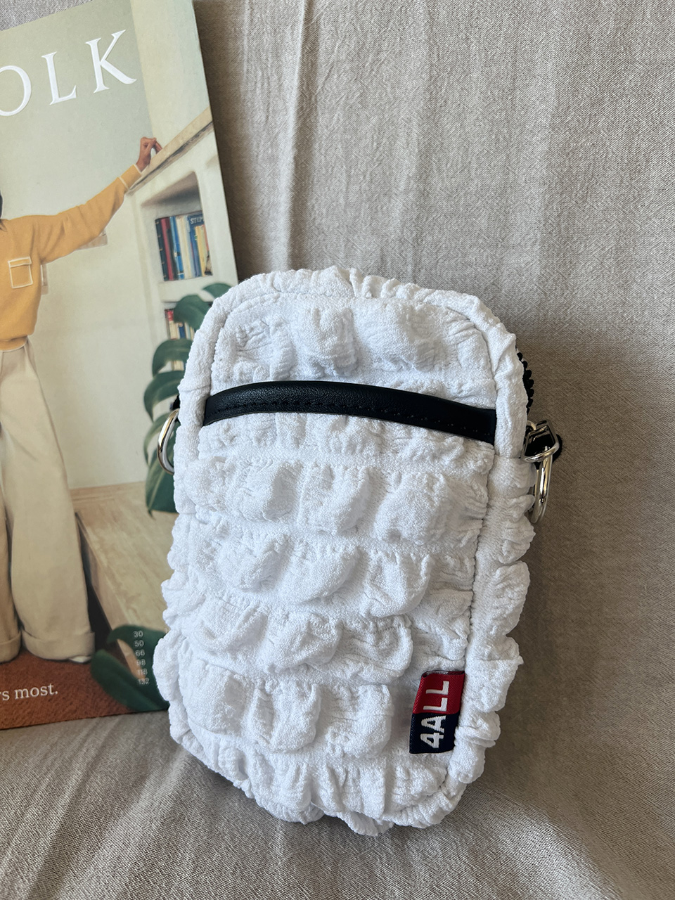 Bubble Quilted Mini Shoulder Bag