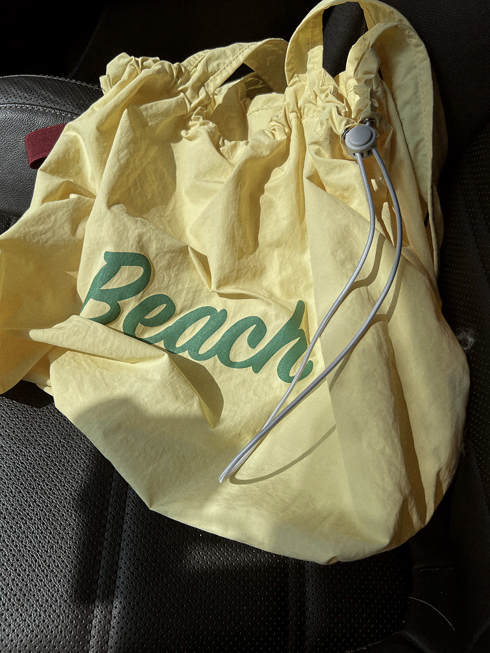 [Nylon] Lettering String Eco Bag (5 colors)