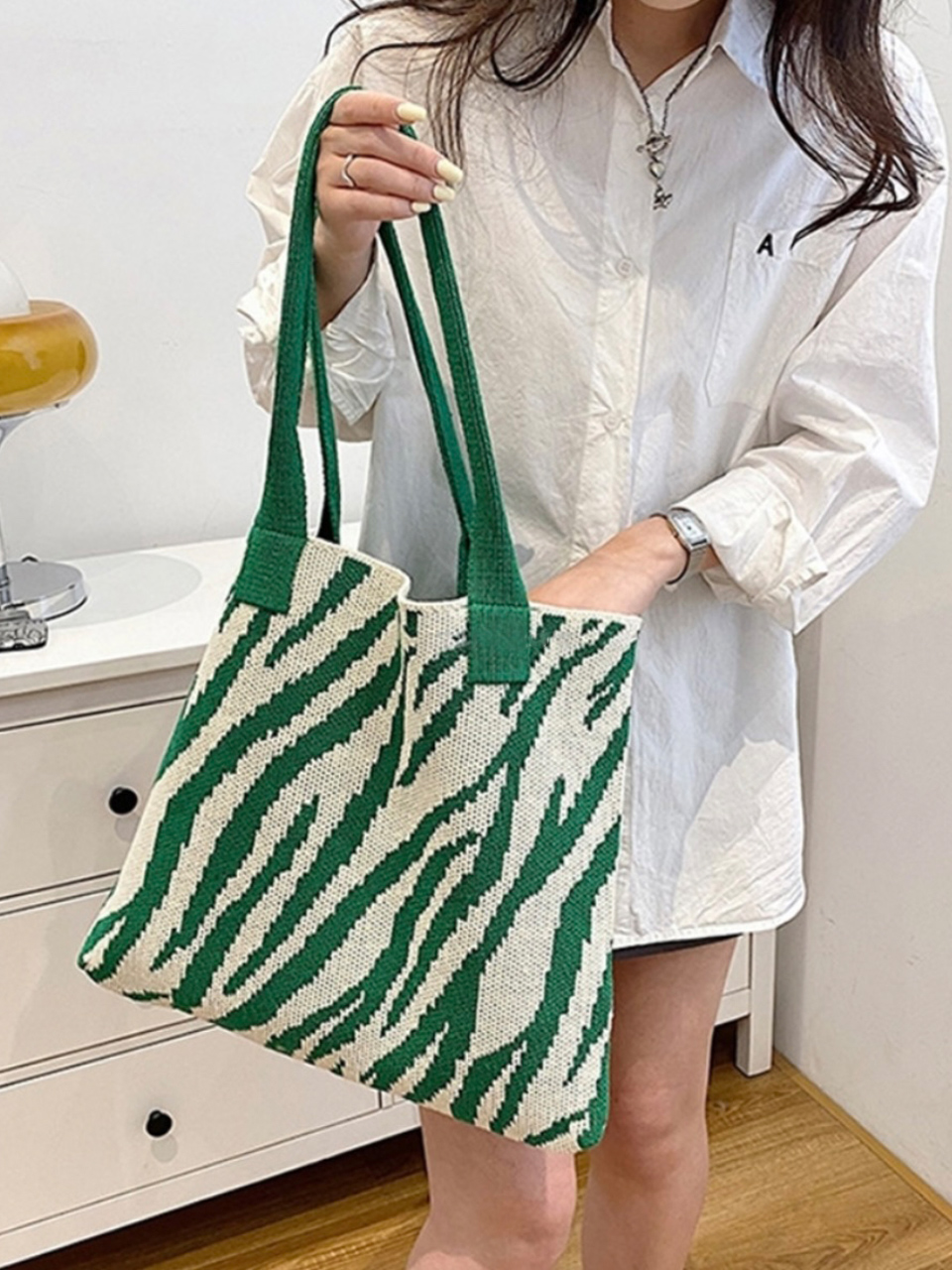 Knitted Big Eco Bag (4 colors)