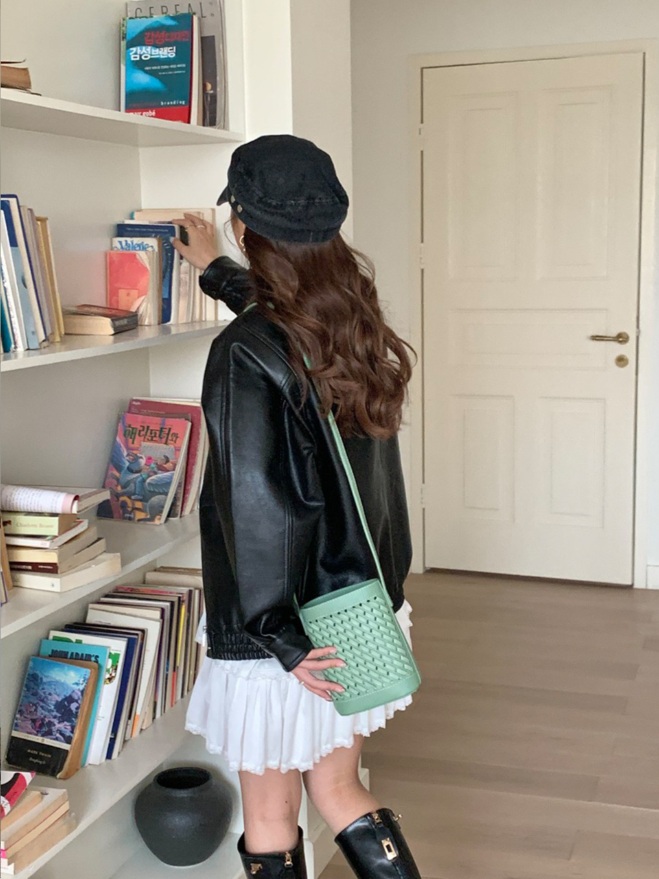 Bali Weaving Net Mini Shoulder Bag