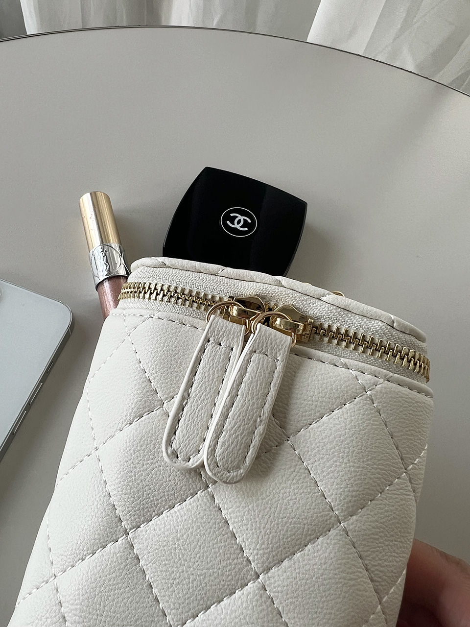 Sienna Quilted Square Mini Chain Bag