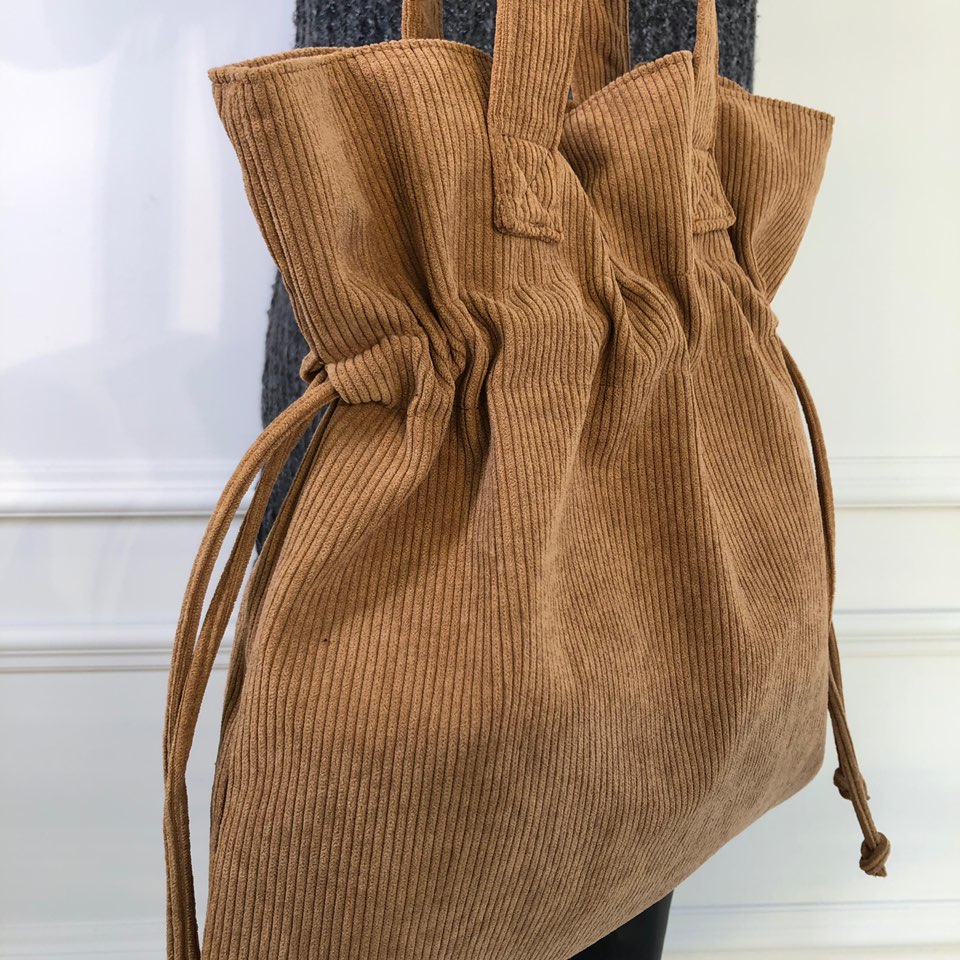 Corduroy Big Shoulder Eco Bag