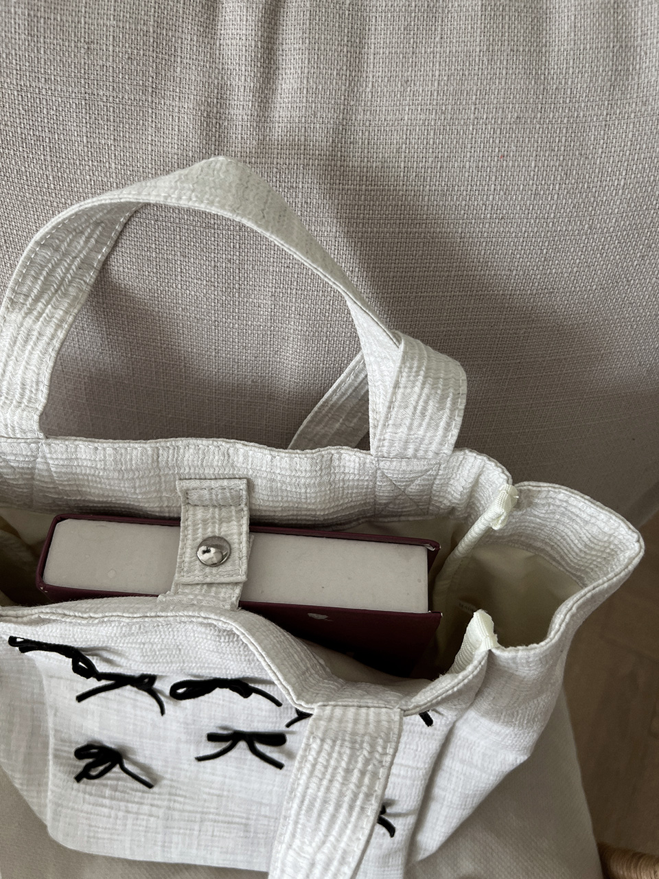 Ribbon Ballet Core Tote Bag