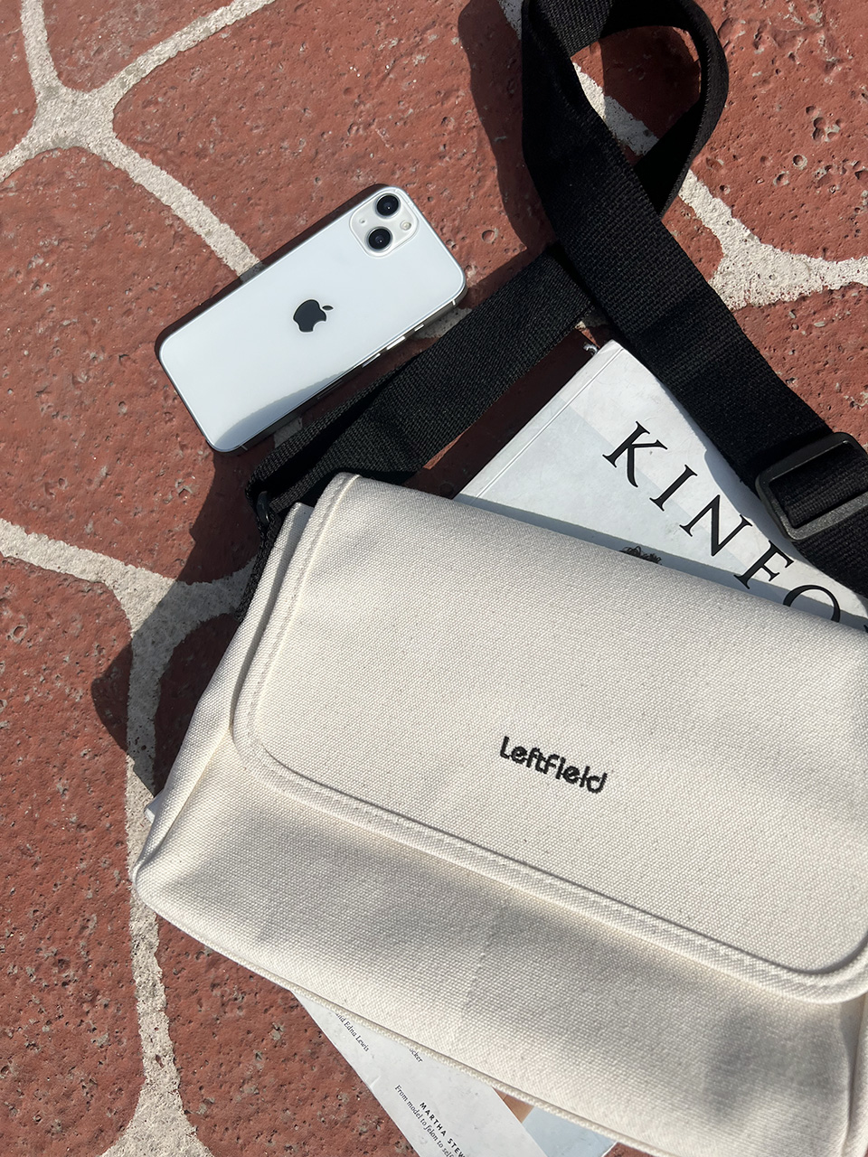 Canvas Flip Mini Shoulder Bag