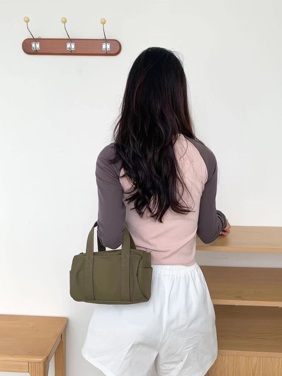 Nylon Mini Tote Bag (4 colors)