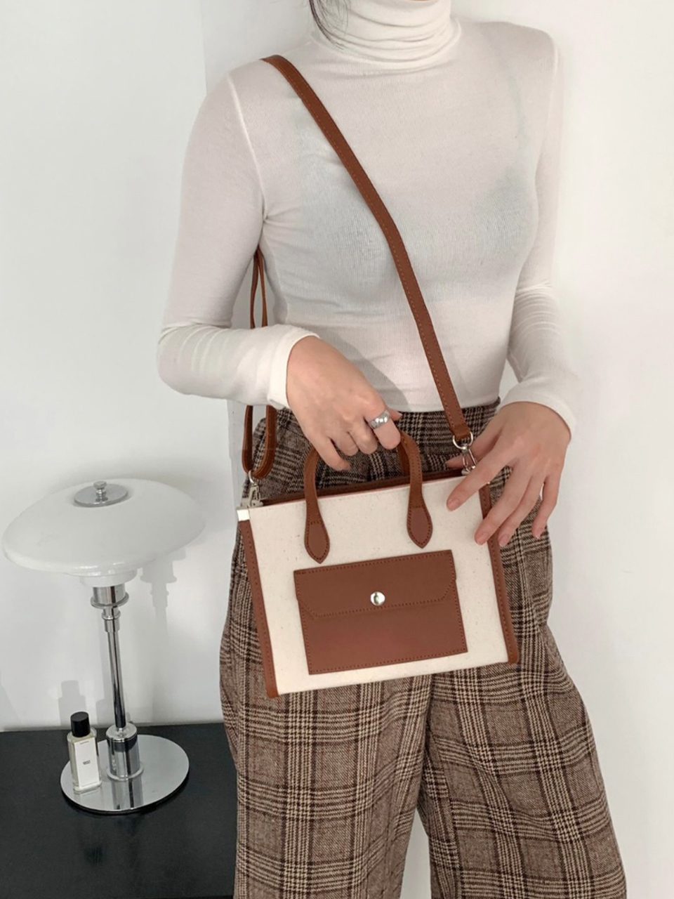 Mini Pocket 2-Way Cross Eco Bag (2 colors)