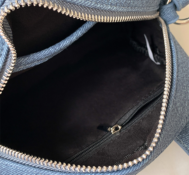 [Denim] Heart Keyring Mini Tote Bag (3 colors)