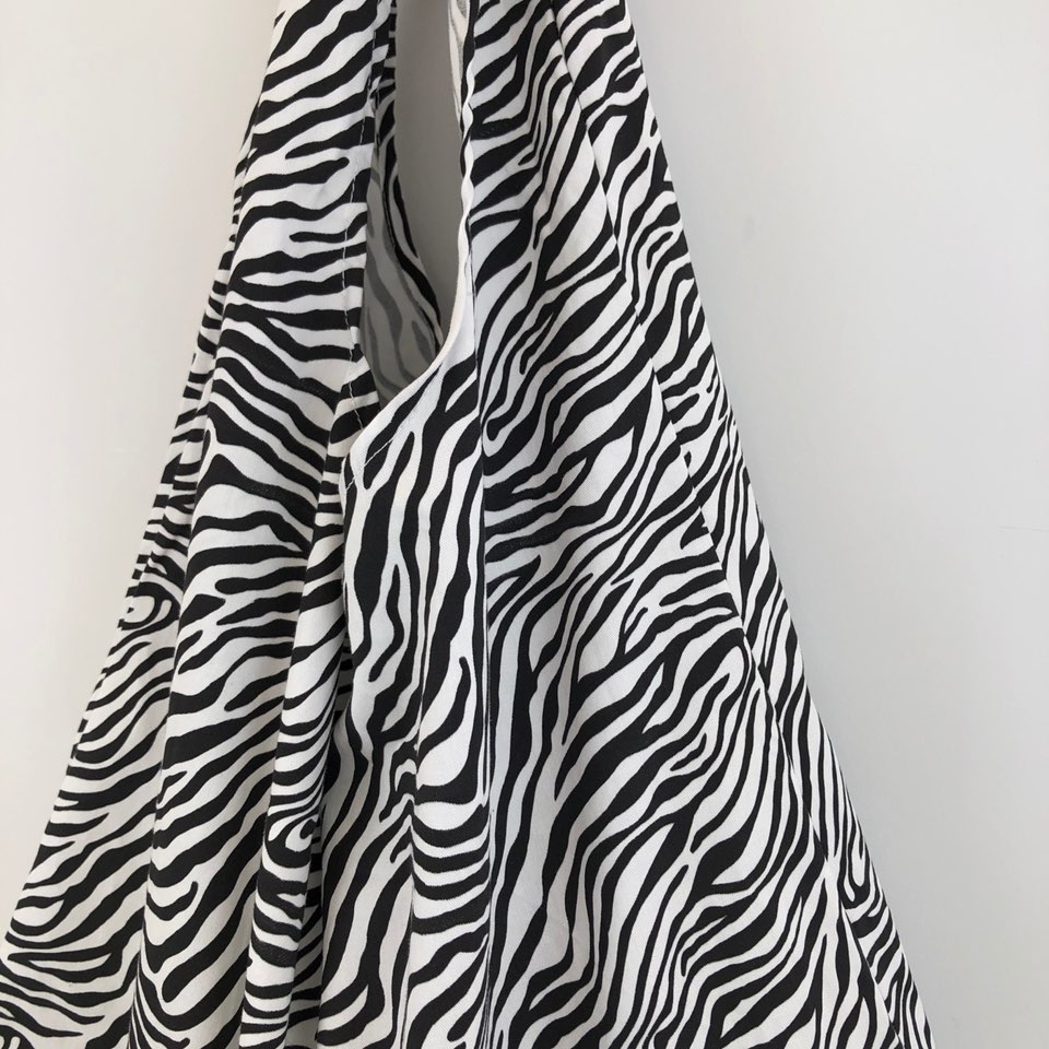 Zebra Big Shoulder Eco Bag