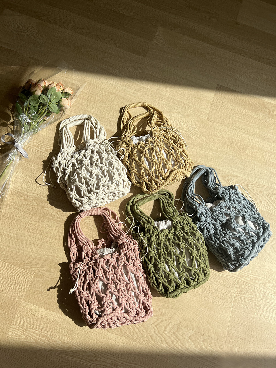Arte Knitted Net Summer Net Bag