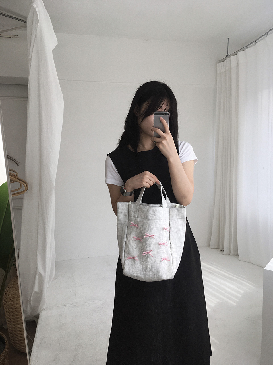 Ribbon Ballet Core Tote Bag