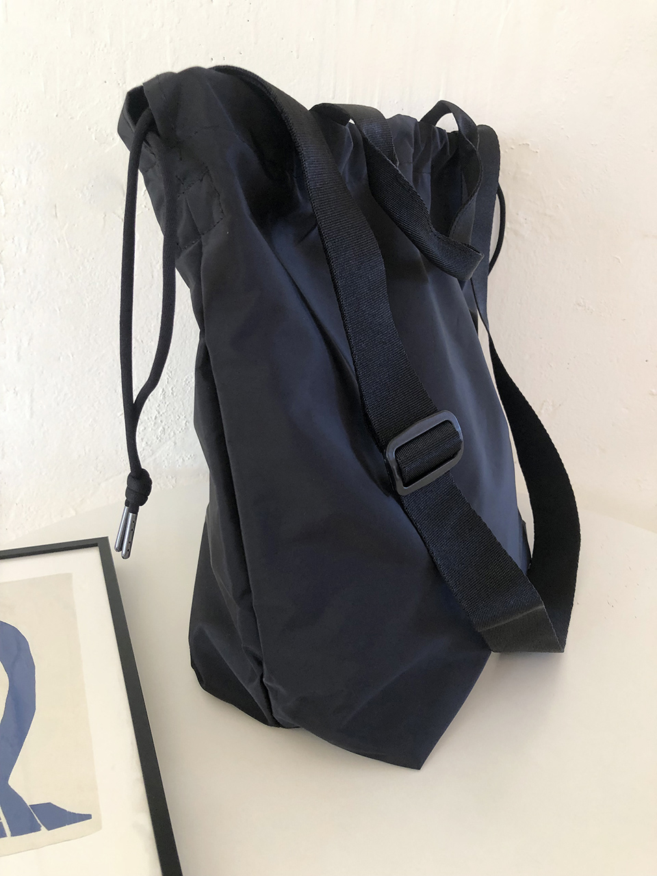 Shirring Bucket Big Crossbody Bag
