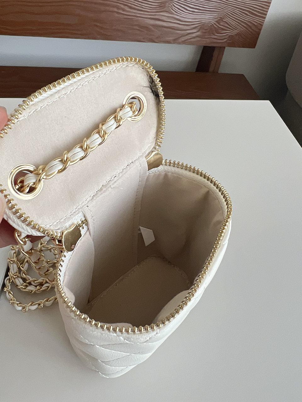 Sienna Quilted Square Mini Chain Bag