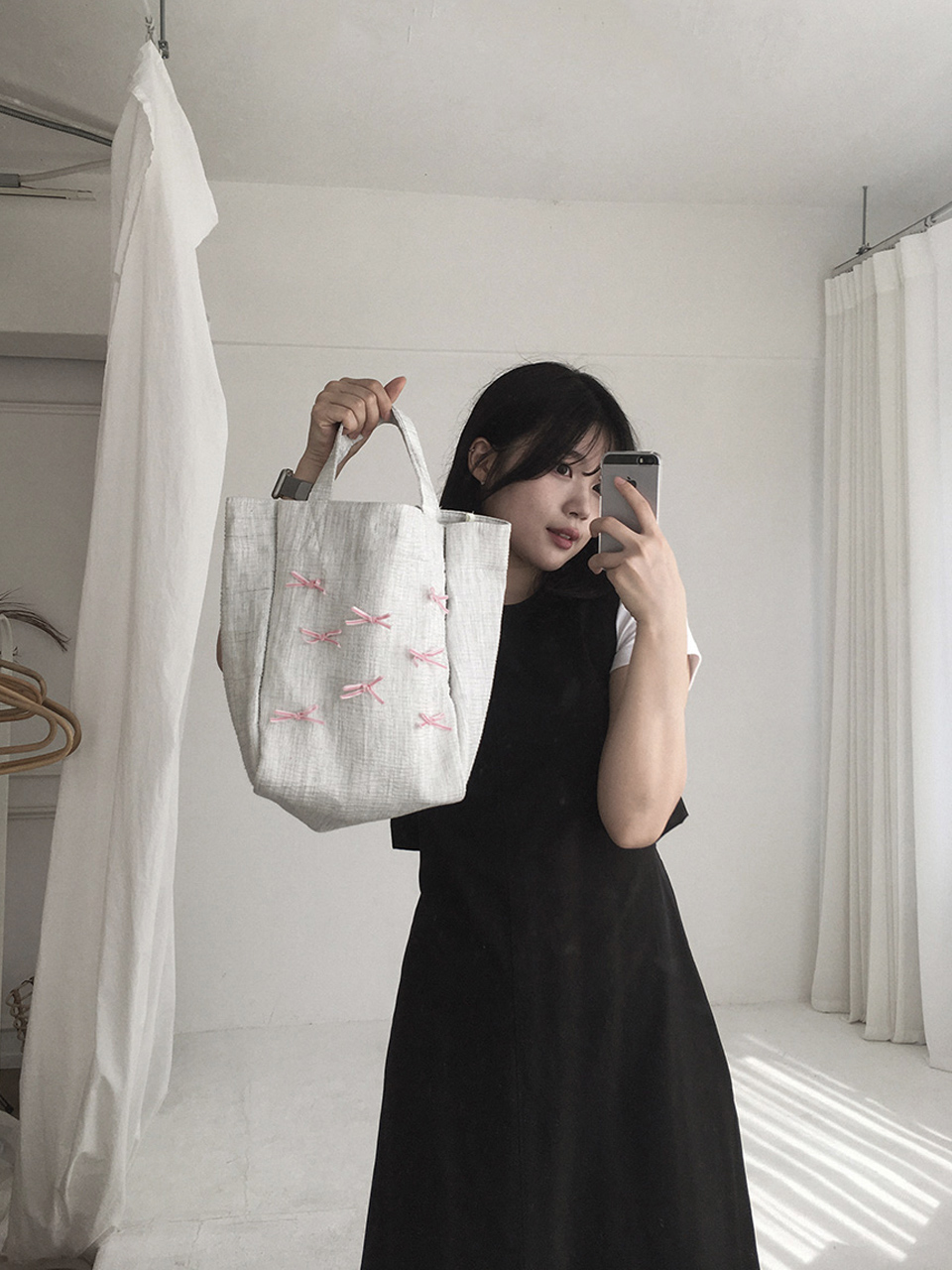 Ribbon Ballet Core Tote Bag