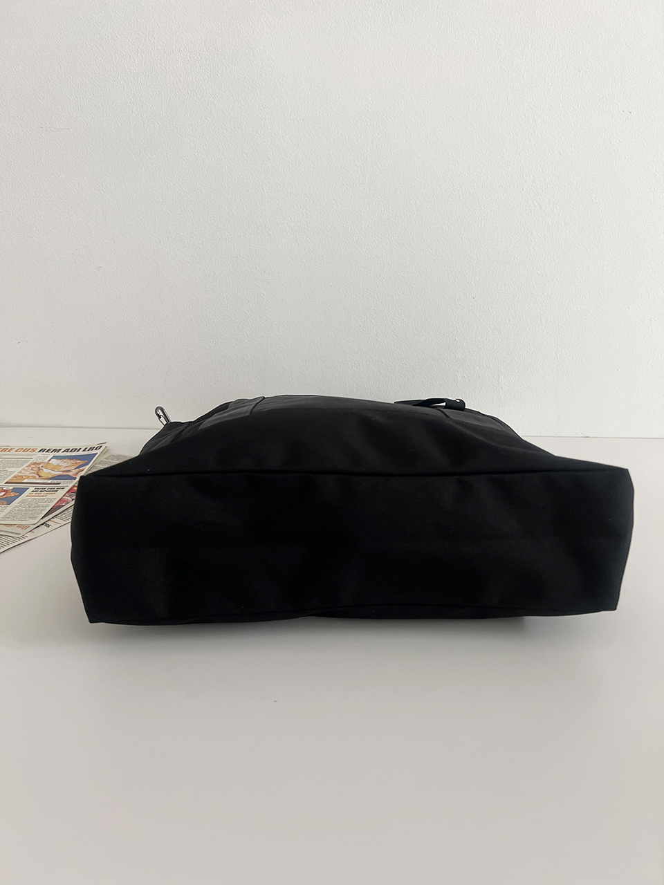 Canvas fabric pocket large cross eco bag