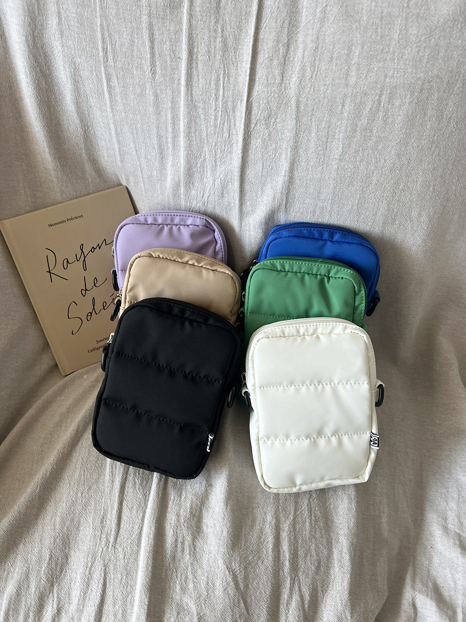 Smooth Quilted Square Mini Bag