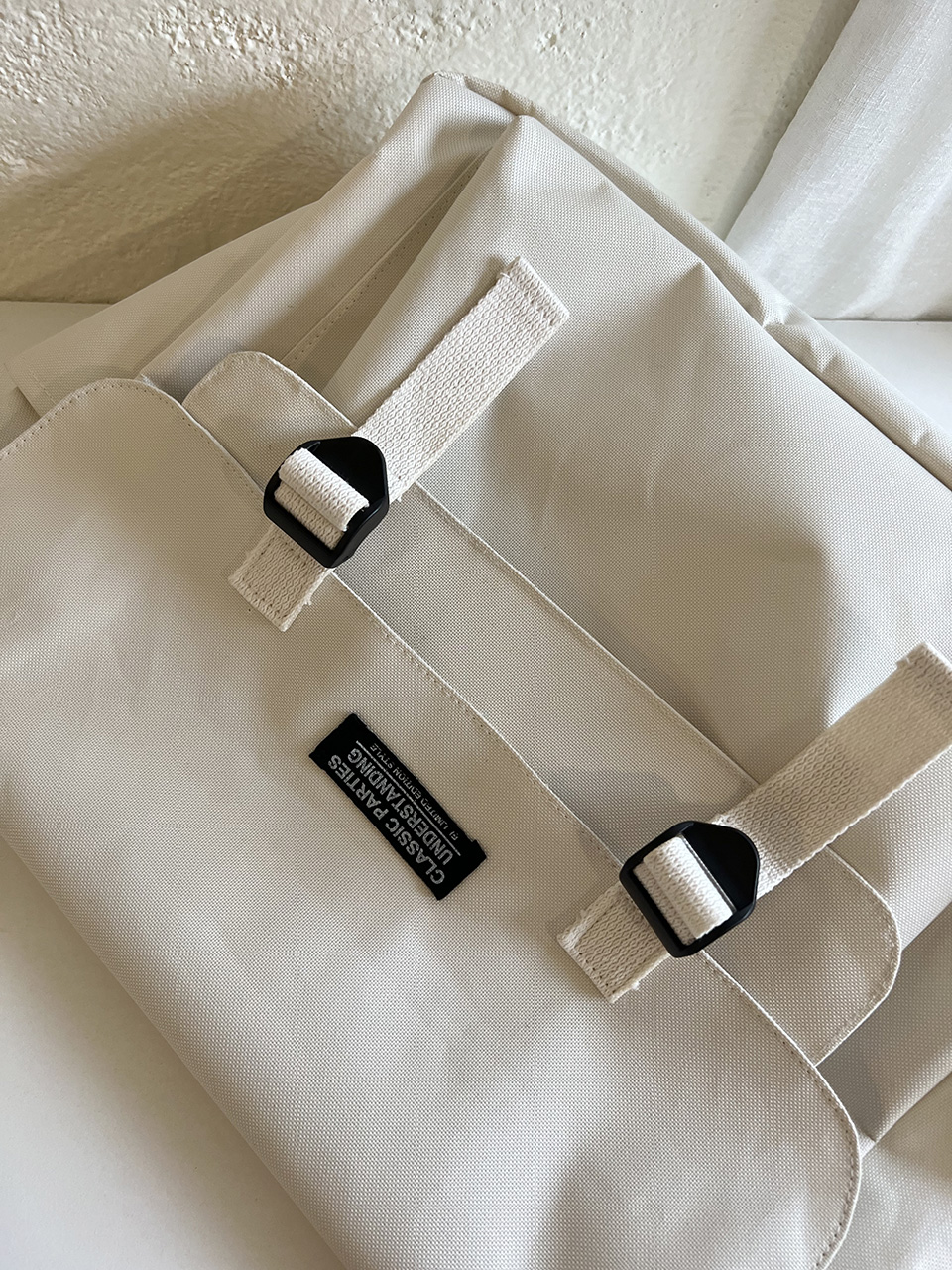 Canvas Classic Zipper Big Cross Messenger Eco Bag (2 colors)