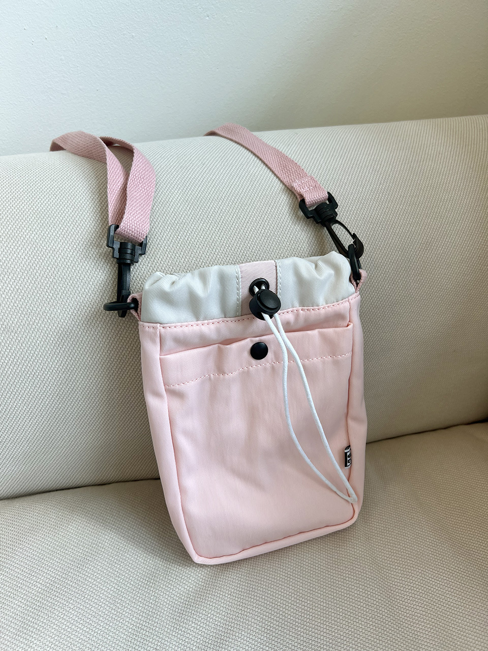 Roasted string mini crossbody bag