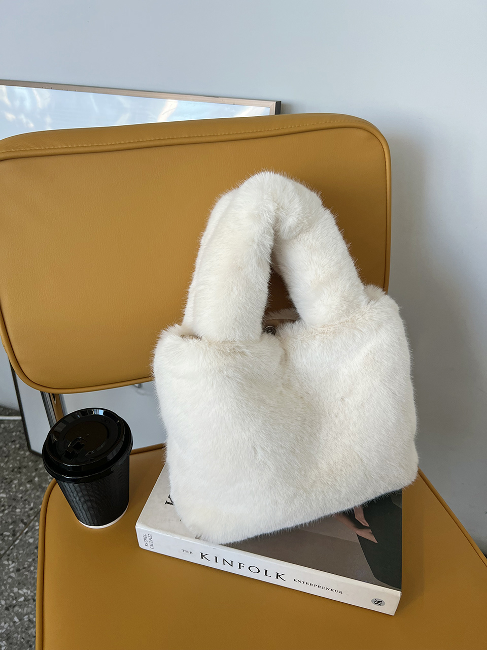 Fluffy fur mini bag (6 colors)