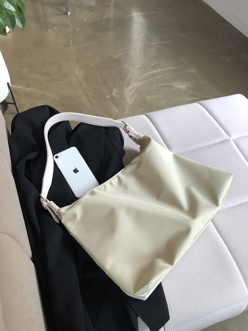 [Waterproof] Shoulder Eco Bag (3 colors)