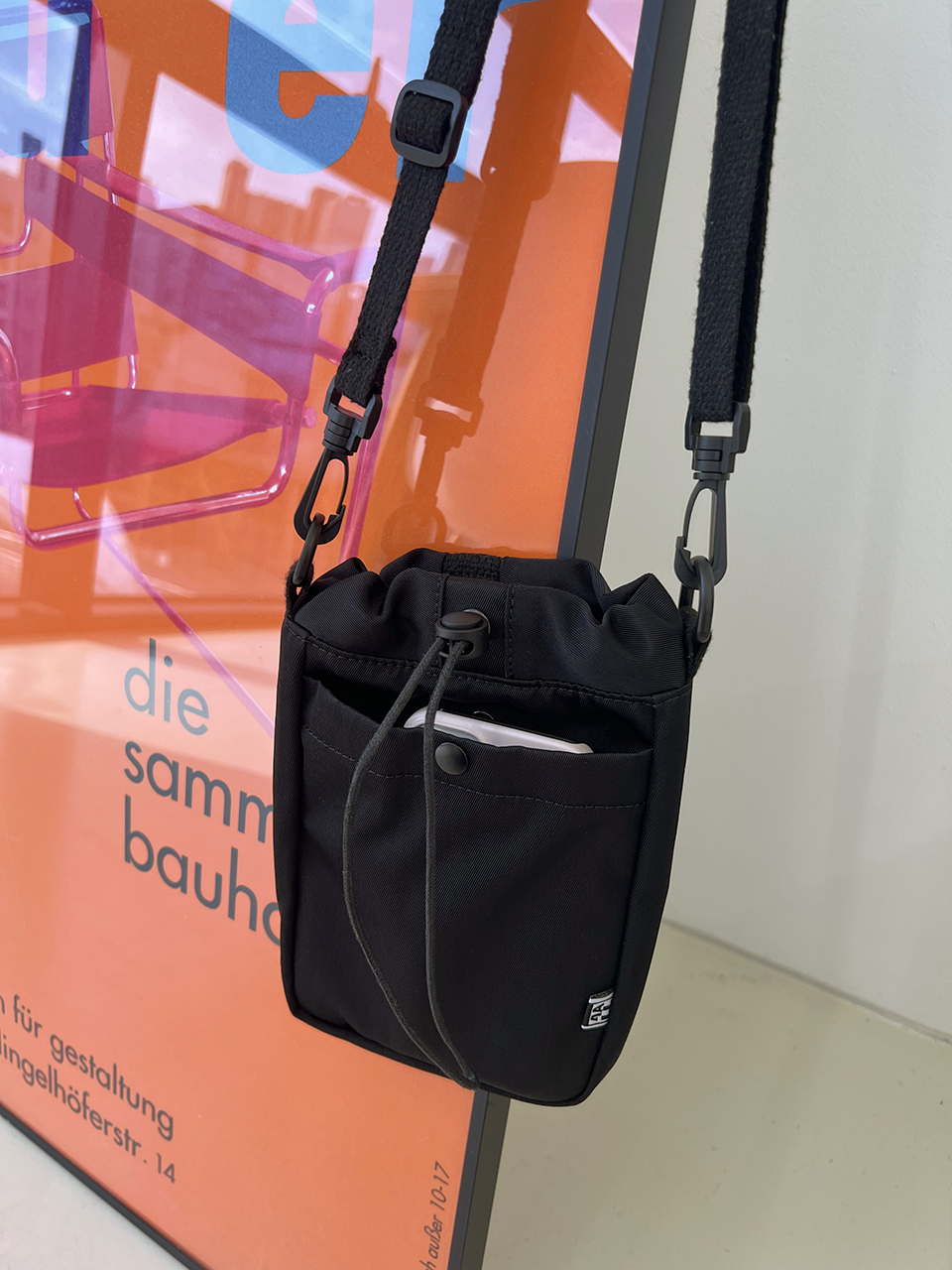 Roasted string mini crossbody bag