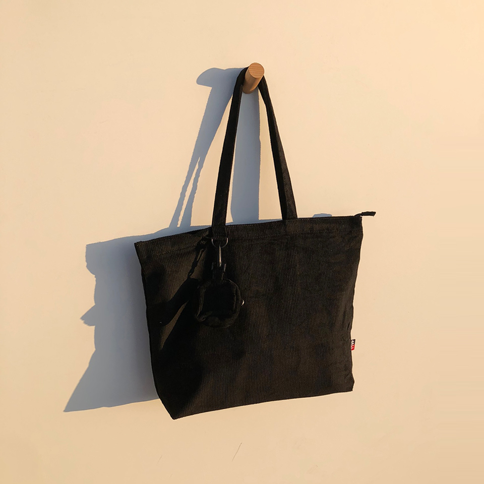 Corduroy eco bag