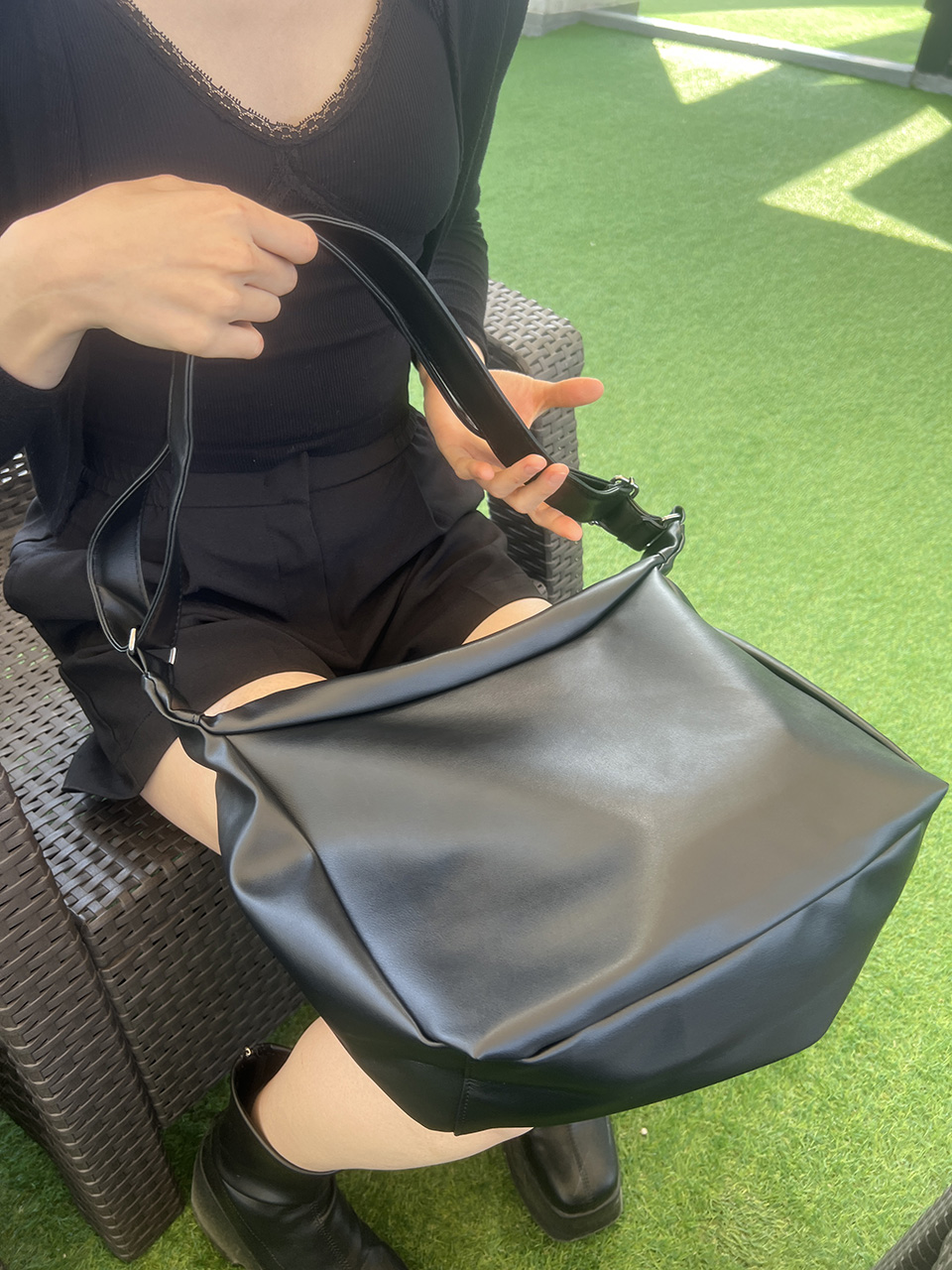 Daily Half-Moon Shoulder Bag
