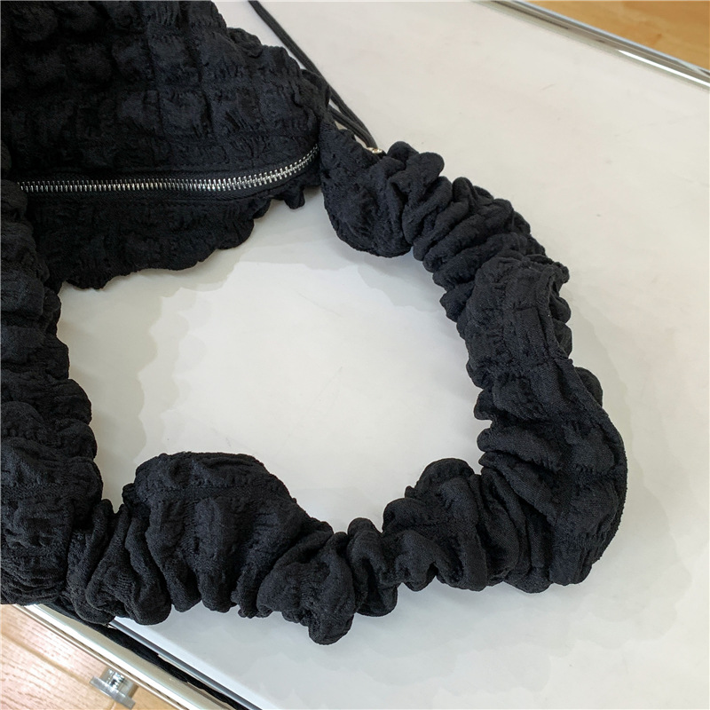 Bubble Quilted Shoulder Bag