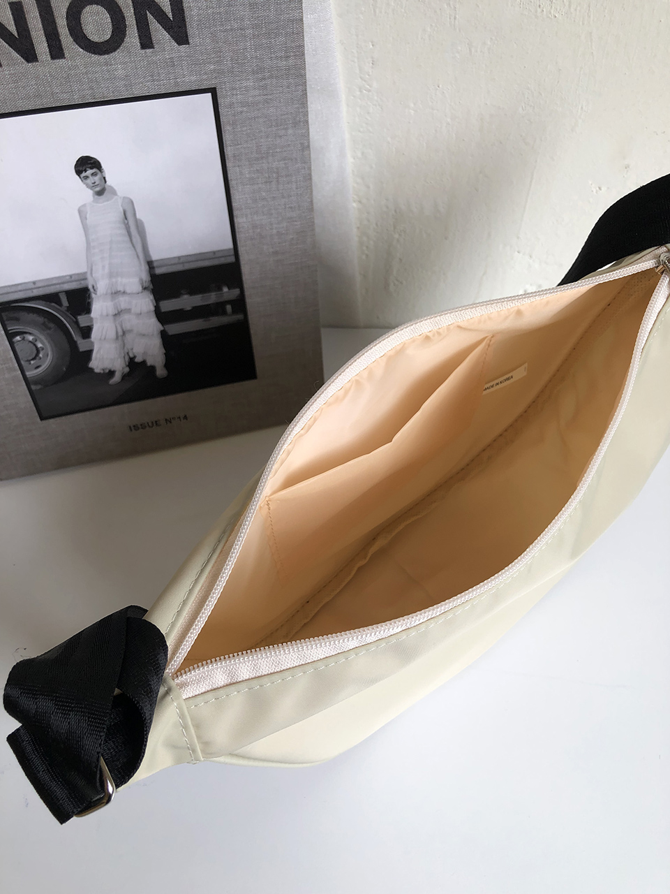 Nylon crossbody bag