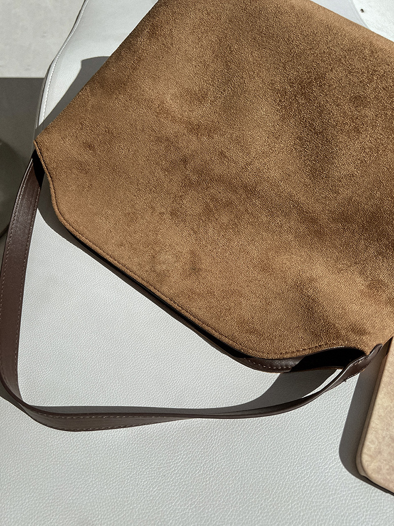 Suede bag