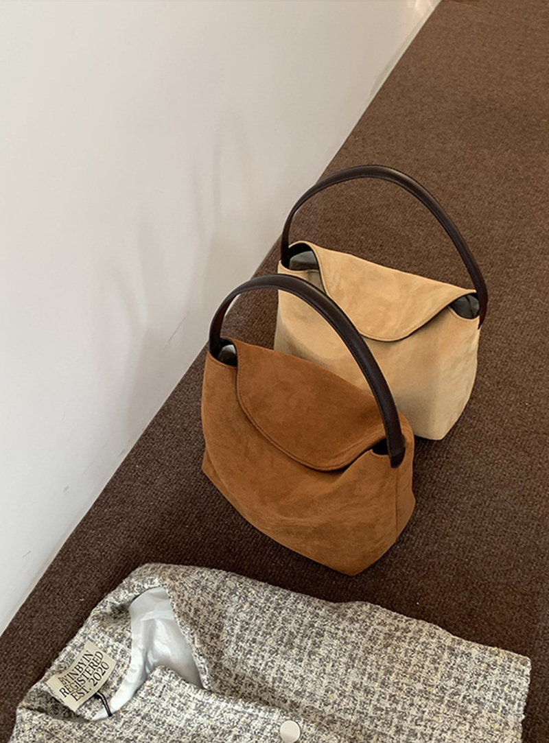 Suede bag