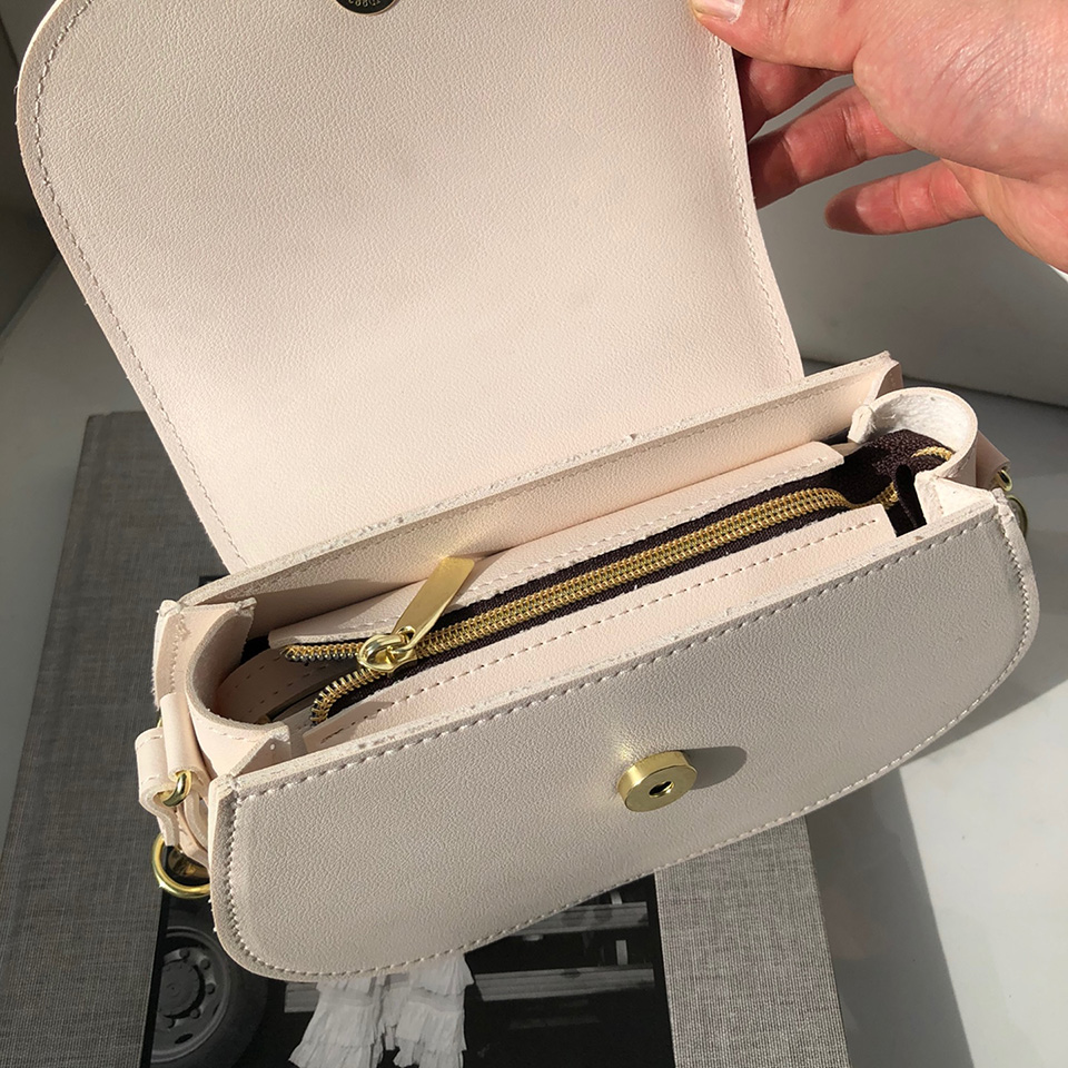 Soft chain mini shoulder bag (with cross strap)