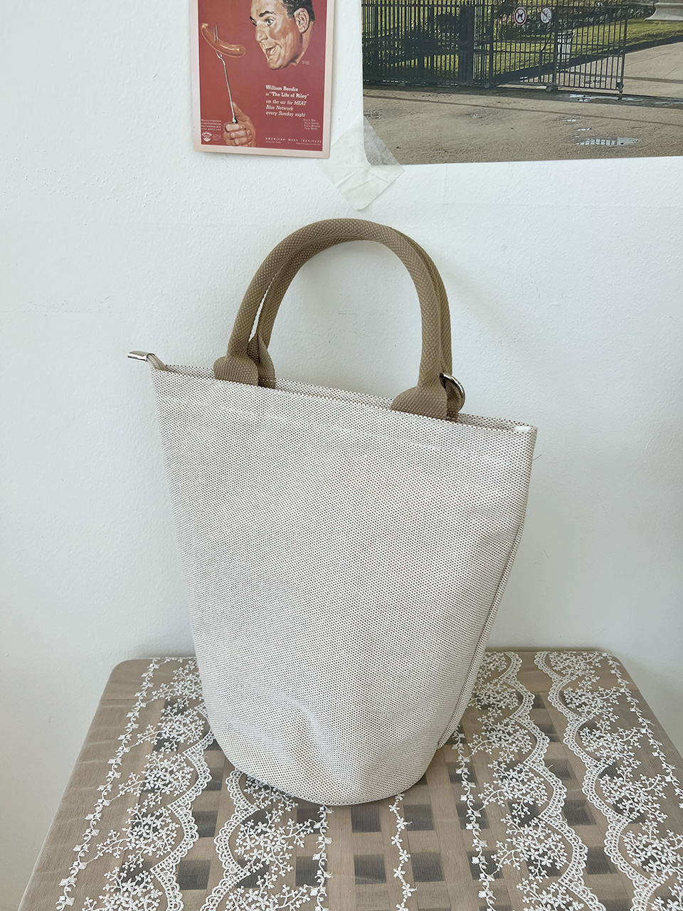 Canvas Insulated Tote Bag (2 colors)