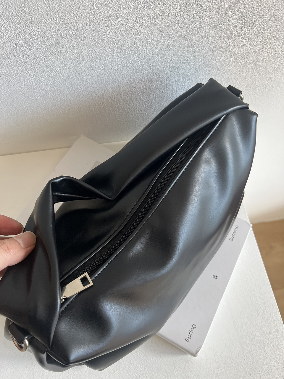Besson Square 2-Way Cross Tote Bag