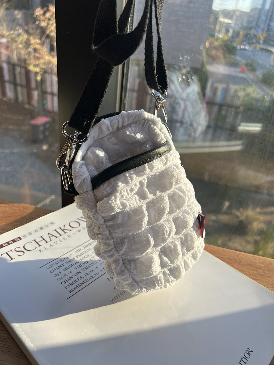 Bubble Quilted Mini Shoulder Bag