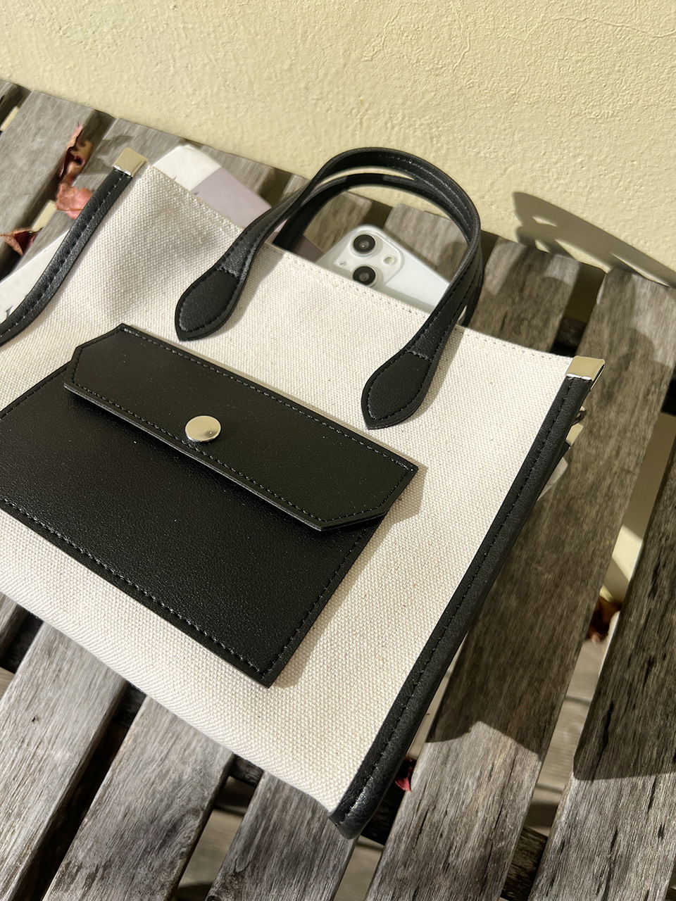 Mini Pocket 2-Way Cross Eco Bag (2 colors)