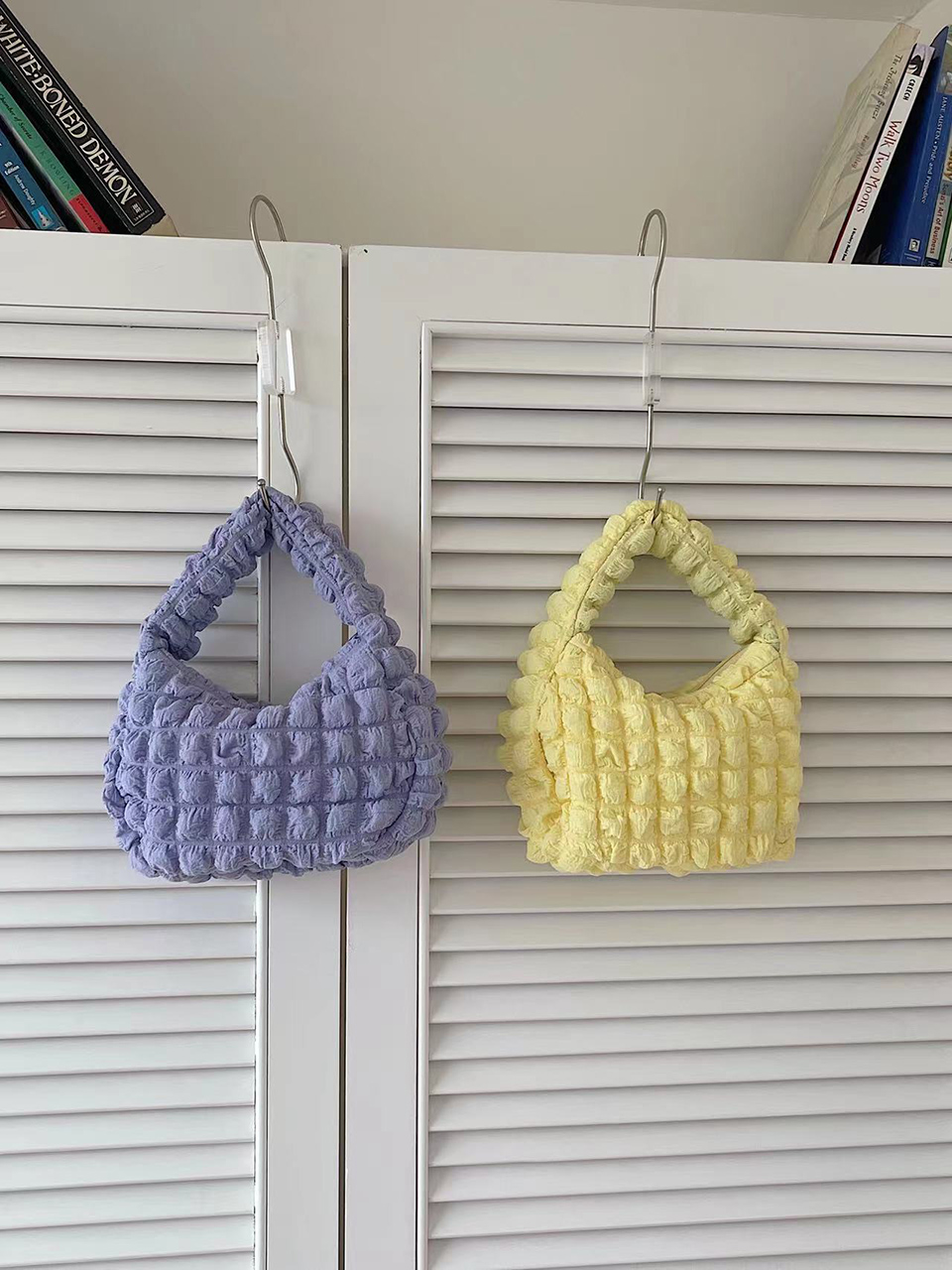 Bubble Quilted Mini Tote Bag