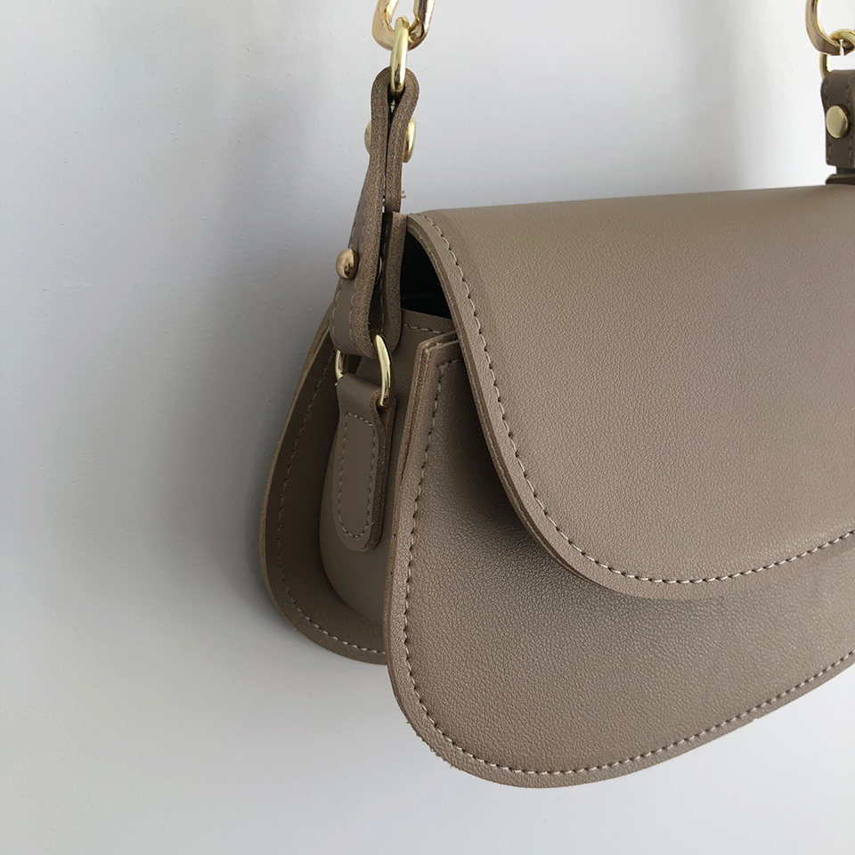 Soft chain mini shoulder bag (with cross strap)