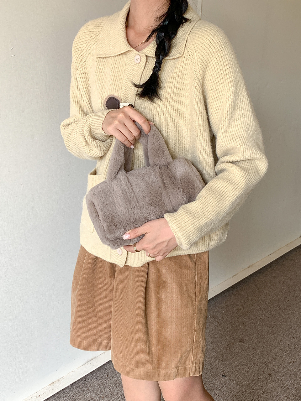 Yand Fur Mini Tote Bag