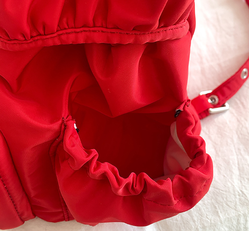 Casual nylon mini backpack